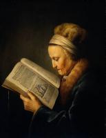 Dou, Gerrit - Old Woman Reading a Lectionary